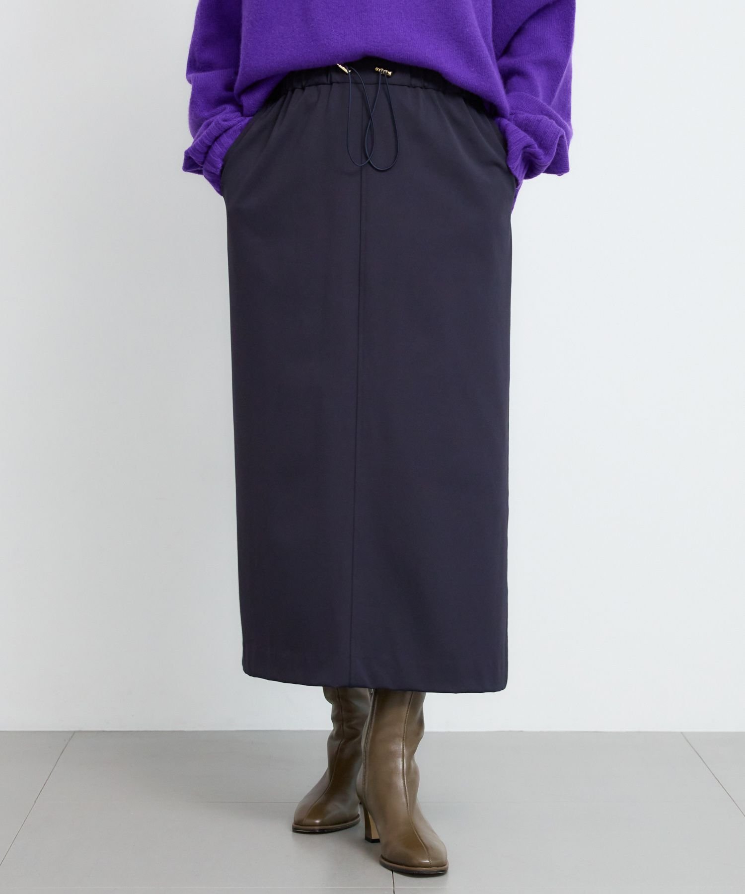 BARNYARDSTORM ハイテンションスカート バンヤードストーム スカート ロング・マキシスカート ネイビー ホワイト ブラック【送料無料】