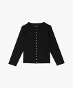 アニエスベー カーディガン レディース agnes b. FEMME JIY0 CARDIGAN LE PETIT カーティガンプレッション アニエスベー トップス カーディガン ブラック【送料無料】