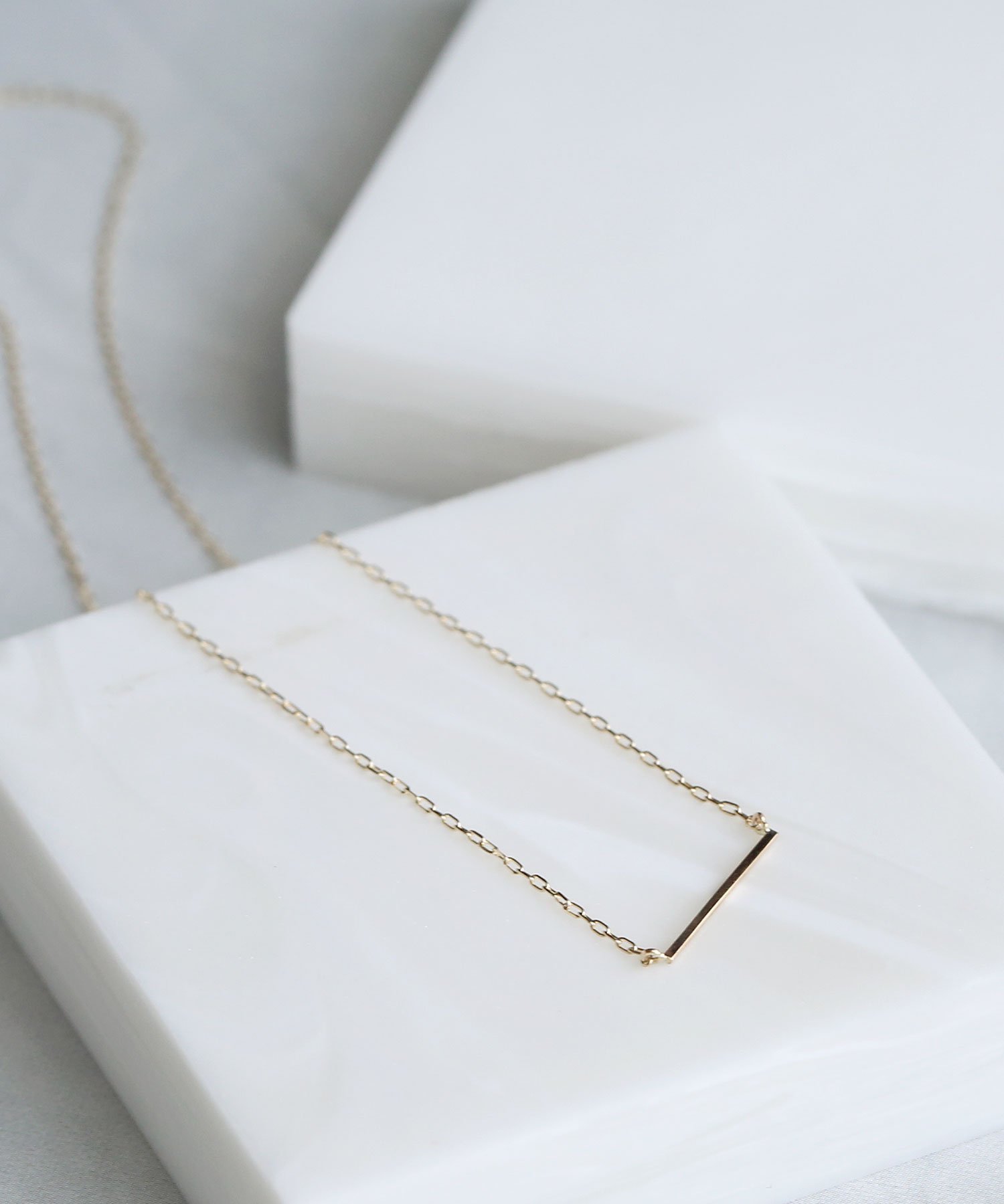 colleca la K10 バーモチーフネックレス[queite] コレカラ アクセサリー・腕時計 ネックレス イエロー【送料無料】