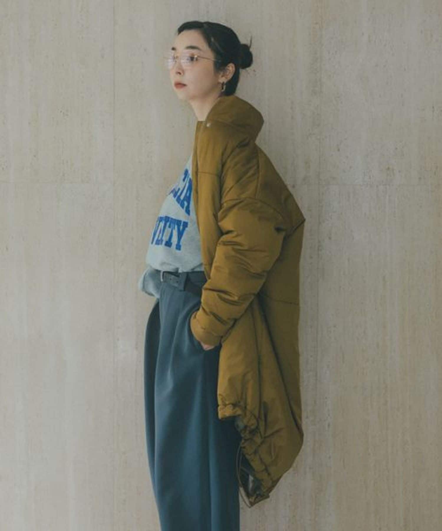 daily CLIP 【daily CLIP】モンスター中綿コート スタディオクリップ ジャケット・アウター ダウンジャケット・ダウンベスト ブラック ベージュ【送料無料】