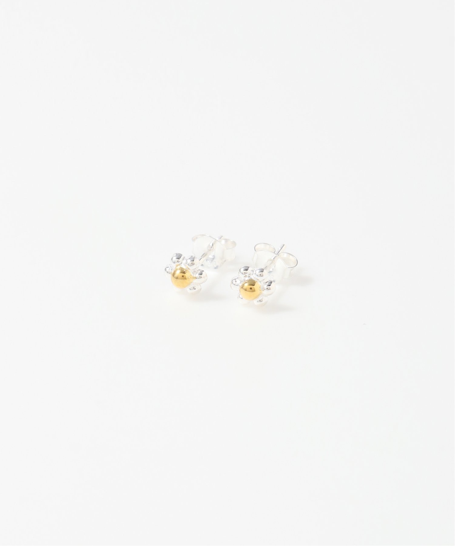 SCALABLANCHE SCALABLANCHE/(W)コンビフワラーピアス(SV925) スカラ アクセサリー・腕時計 ピアス シルバー【送料無料】