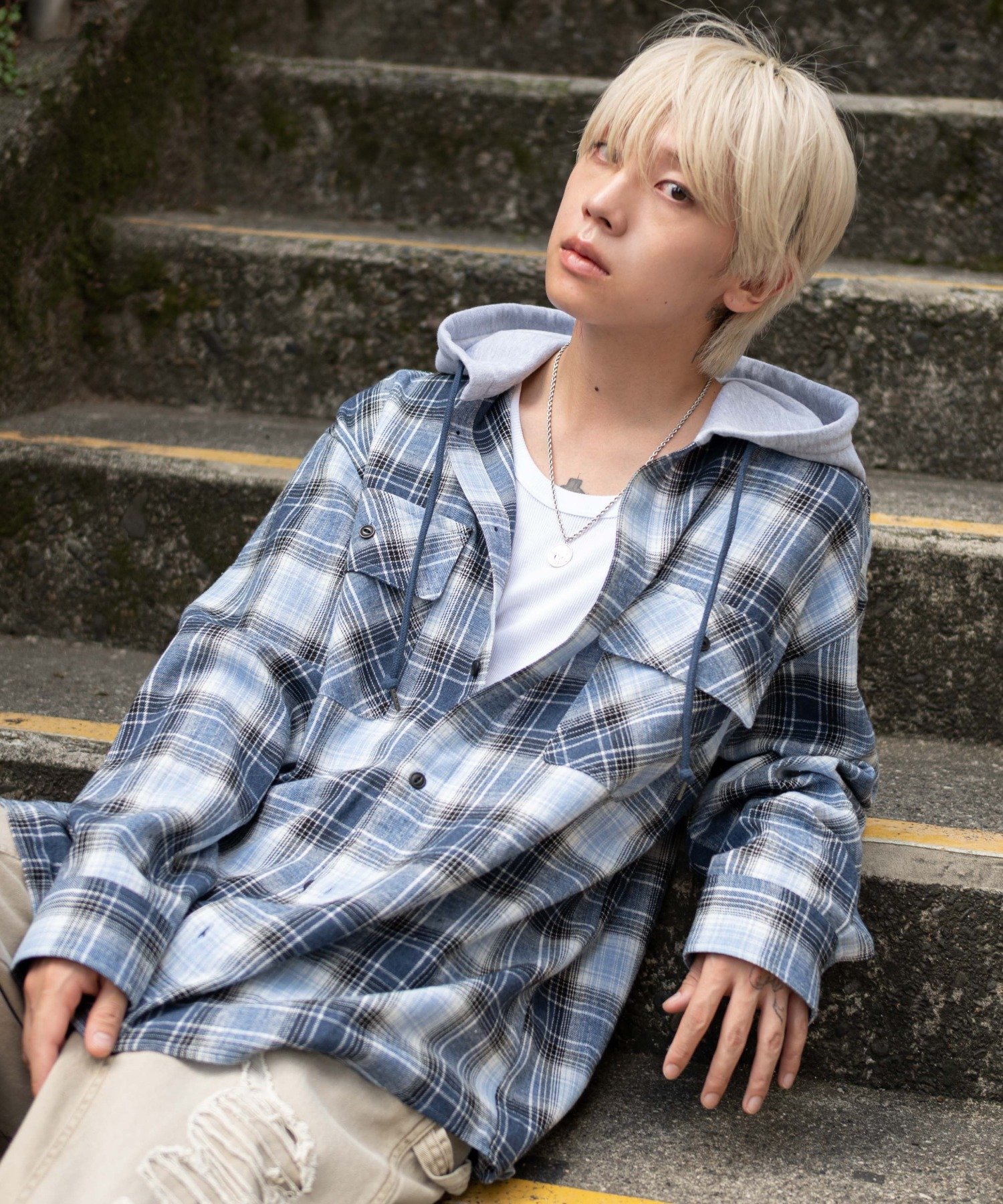 SALE25%OFFWEGO MEN'S ֥åաɥͥ륷(LS)  ȥåץ ġ֥饦 ֥롼 ֥å