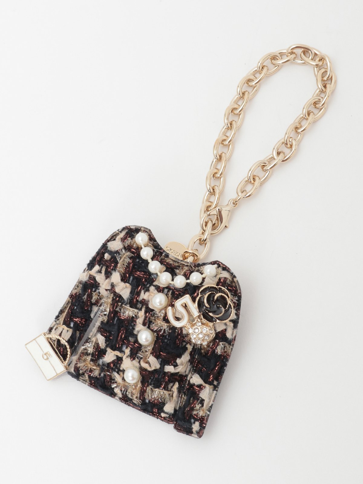 INGEBORG Selection of LINTONジャケットチャーム ピンクハウス ファッション雑貨 チャーム・キーチェーン ベージュ パープル ピンク【...