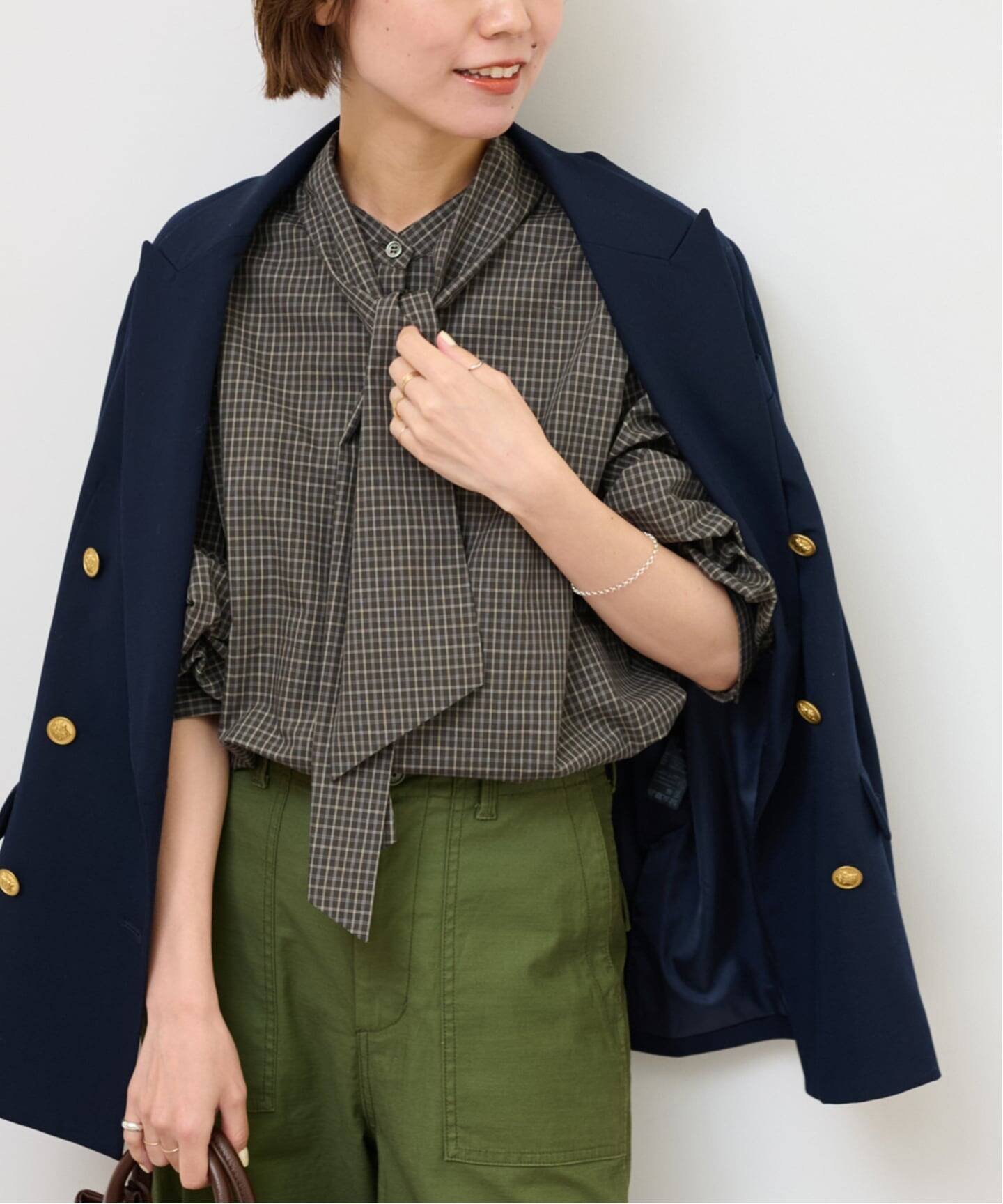 楽天市場】ブラウス ボウタイ（ブランドジャーナルスタンダード