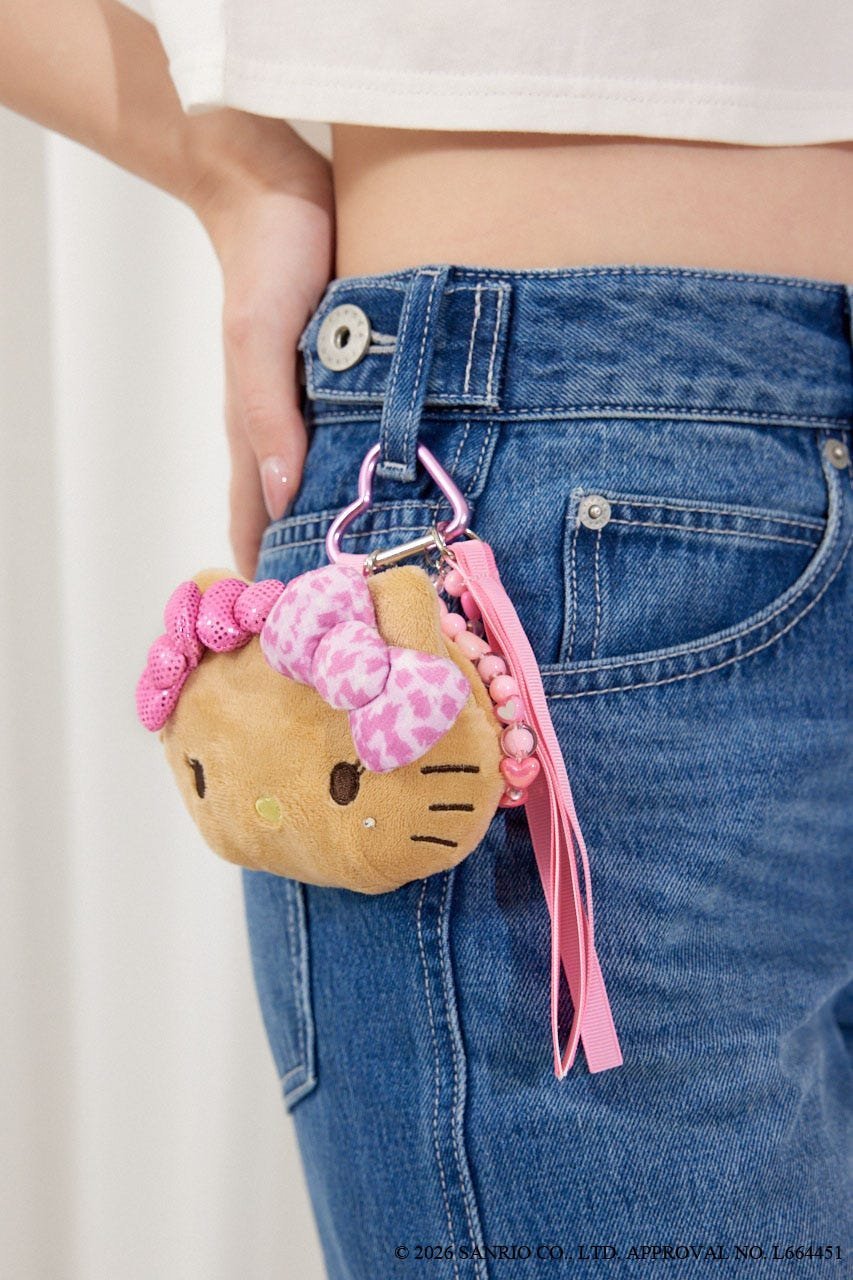 rienda 【HELLO KITTY】ミラー付きポーチ リエンダ 財布・ポーチ・ケース ポーチ