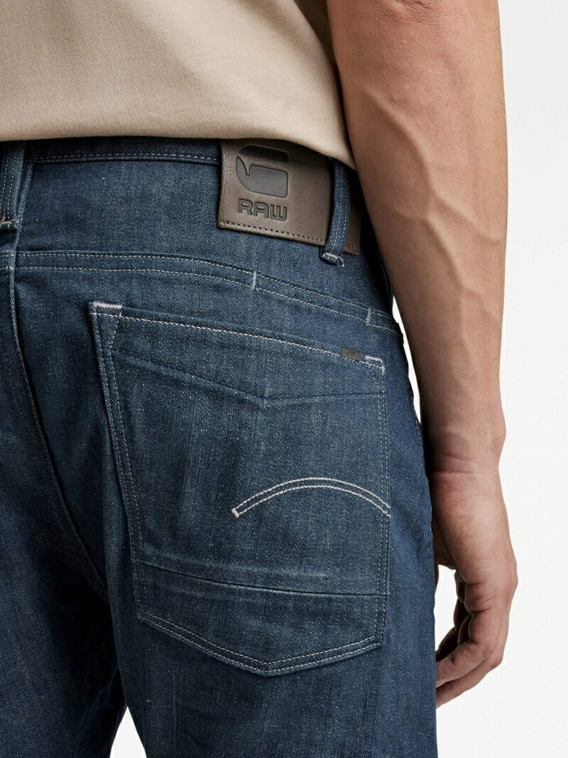 【公式ショップ】SCUTAR 3D SLIM/スリムテーパードジーンズ/立体裁断 ジースターロゥ パンツ ジーンズ・デニムパンツ ネイビー