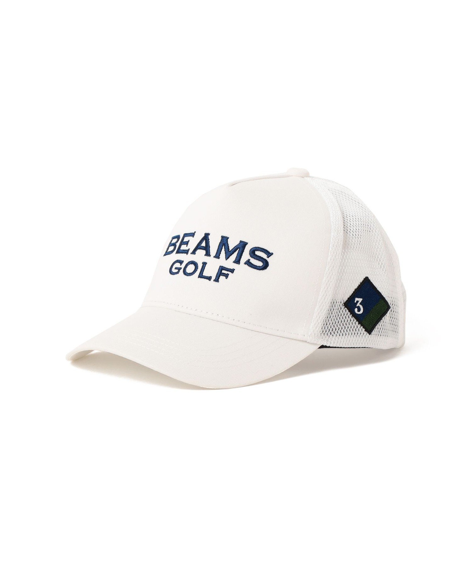 ビームス キャップ メンズ BEAMS GOLF BEAMS GOLF / スフィダンテ メッシュ キャップ ビームス ゴルフ 帽子 キャップ ホワイト ベージュ ネイビー【送料無料】