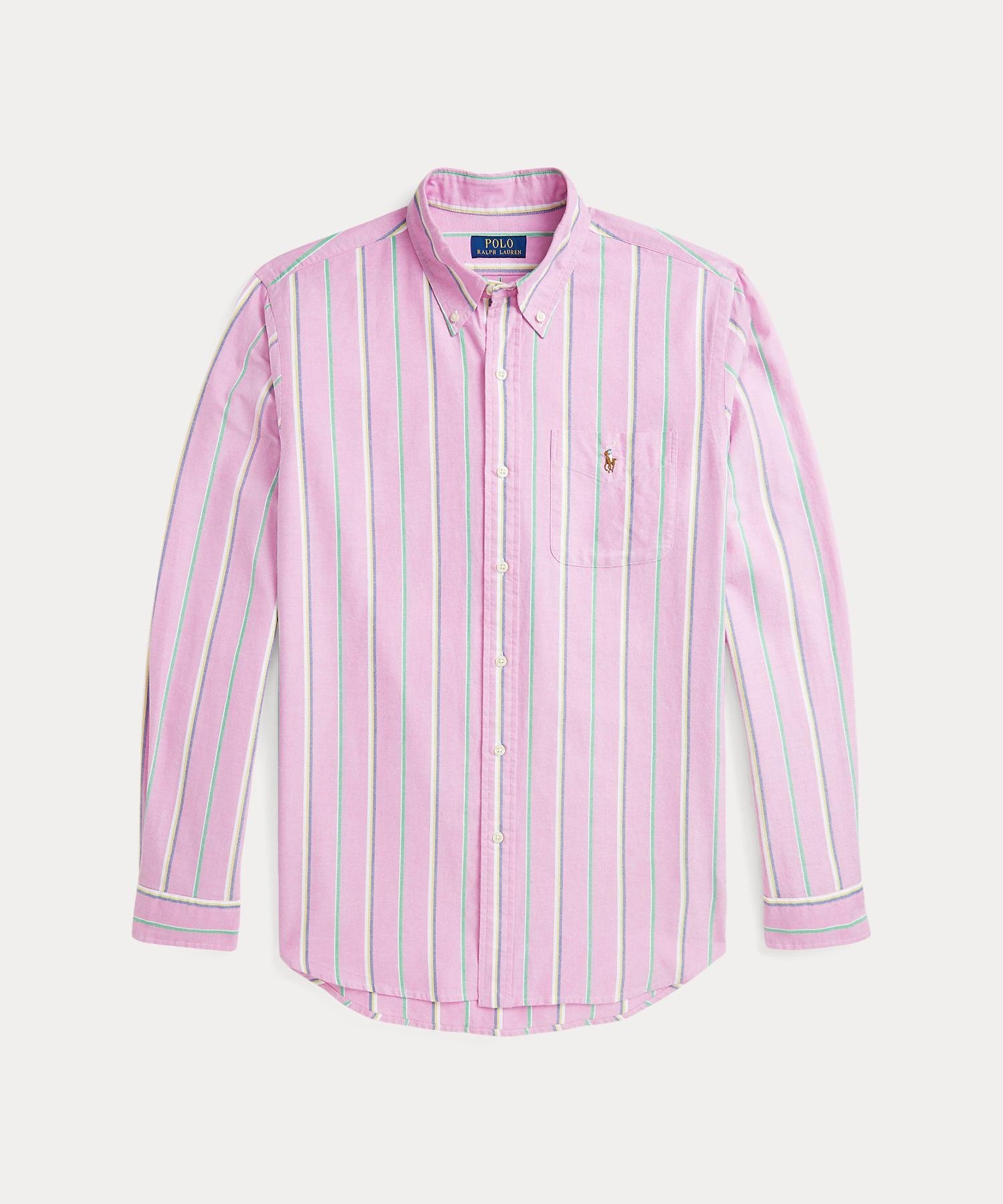 ラルフローレン シャツ 長袖 グラデーション カラー ピンク
