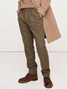 【SALE/60%OFF】BANANA REPUBLIC (M)プレイド フランネル スーツパンツ バナナ・リパブリック スーツ・フォーマル スーツパンツ ブラ...