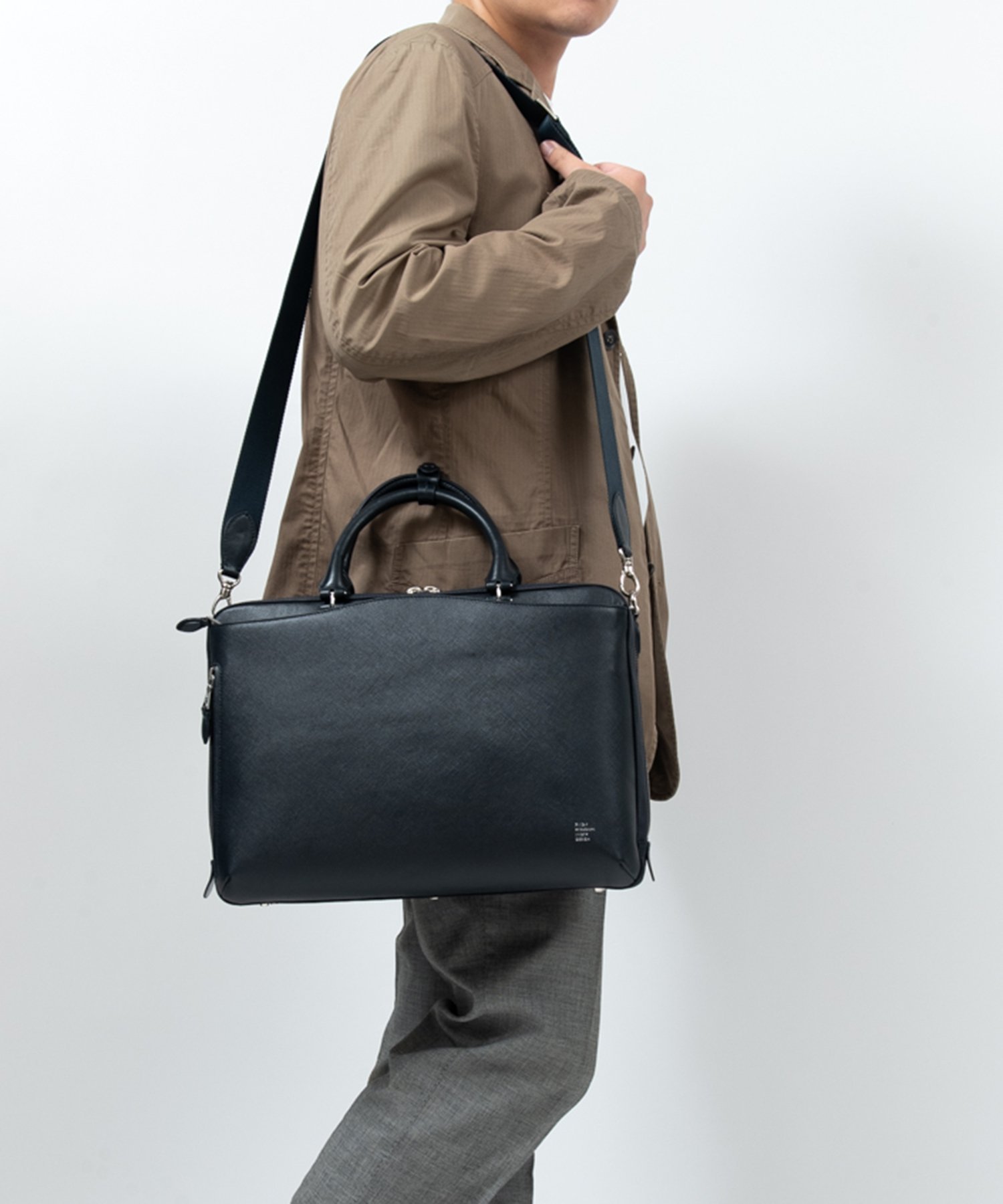 P.I.D 【PID】コンビ2WAYブリーフケース ロワード バッグ ビジネスバッグ・ブリーフケース ブラック グ..