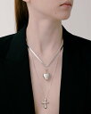 quip queint quip queint/multi chain necklace フォブ アクセサリー・腕時計 ネックレス シルバー【送料無料】