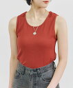 【SALE/42%OFF】mitis mitis/(W)バックレースリブタンクトップ リラクロ トップス ノースリーブ・タンクトップ ホワイト ブラック ブルー...