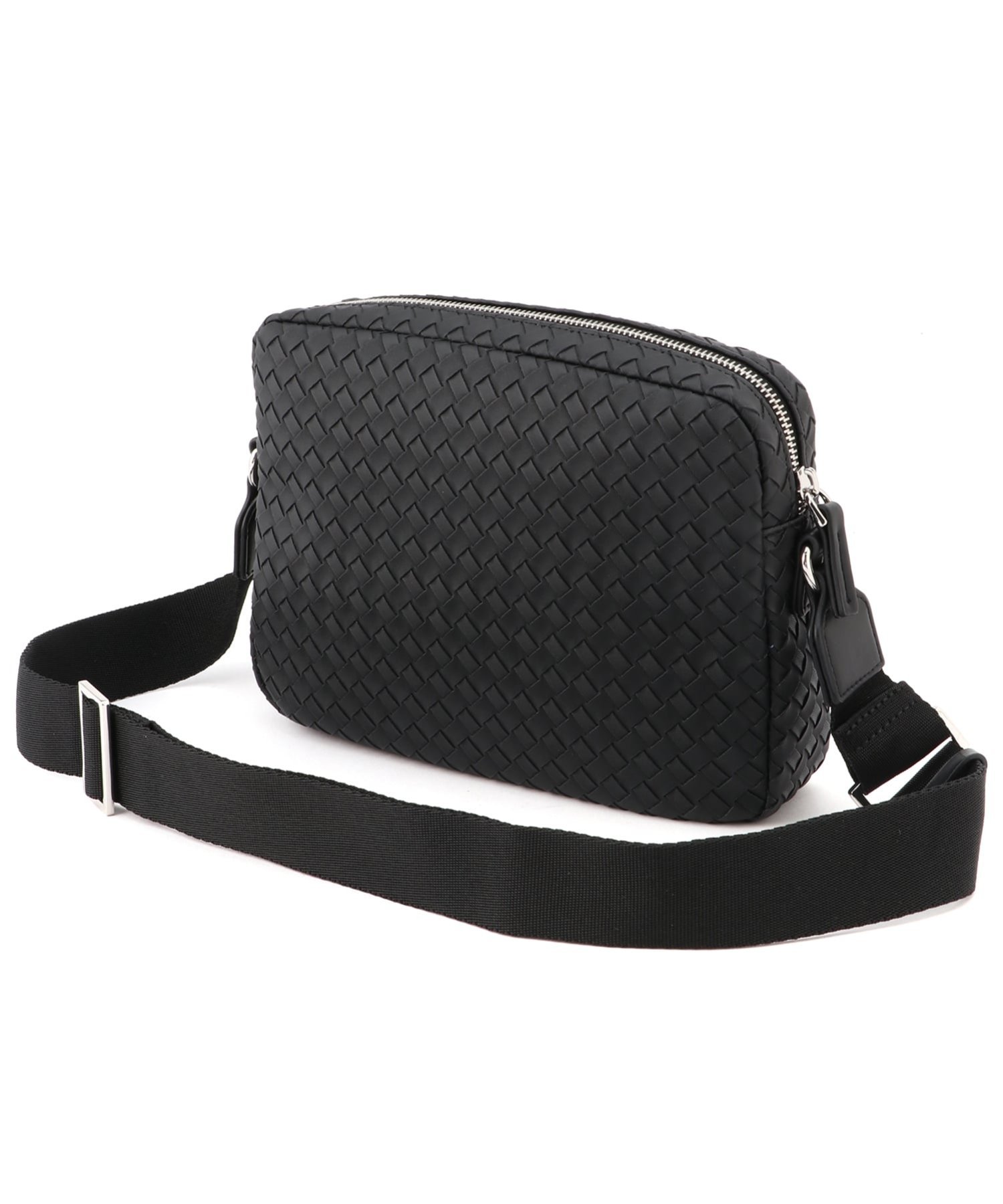 GUESS クロスボディ ショルダーバッグ (M)WHISTLER East/West Crossbody ゲス バッグ ショルダーバッグ ブラック