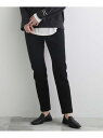 【SALE/55%OFF】INDIVI ジップ付きレギンス インディヴィ パンツ/ジーンズ クロップド/半端丈パンツ ブラック【送料無料】