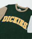 【SALE／10%OFF】ikka Dickies ディッキーズ ロゴプリントT イッカ トップス カットソー・Tシャツ グリーン ネイビー