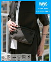 GLOBAL WORK WWS 撥水ライトサコッシュ/128762 グローバルワーク バッグ ショルダーバッグ ブラック グレー