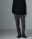【SALE/20%OFF】NANO universe ストレッチメランジイージーパンツ(セットアップ可) ナノユニバース パンツ その他のパンツ ネイビー グレ...