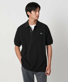 Pique Cotton Skipper Polo 1117-499-2942 11174992942: Black Pique Cotton Skipper Polo 1117-499-2942 11174992942: Black