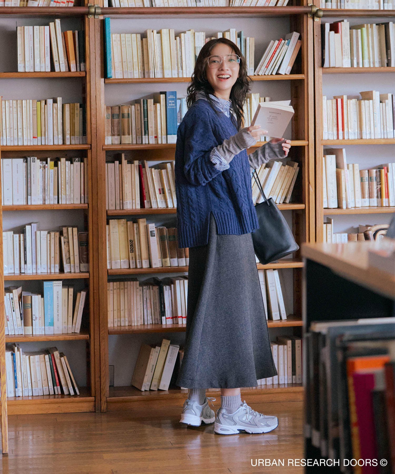 URBAN RESEARCH DOORS 『UR TECH』完声/暖フレアスカート アーバンリサーチドアーズ スカート その他のスカート ブラウン【送料無料】のサムネイル