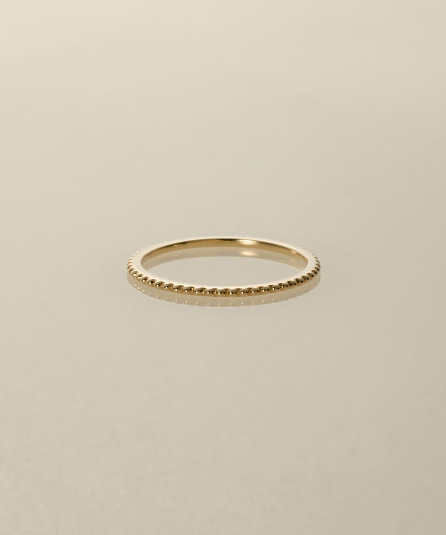 XOZ K10 mill skin ring ミル スキンリング クロスオズ アクセサリー・腕時計 リング・指輪 ゴールド