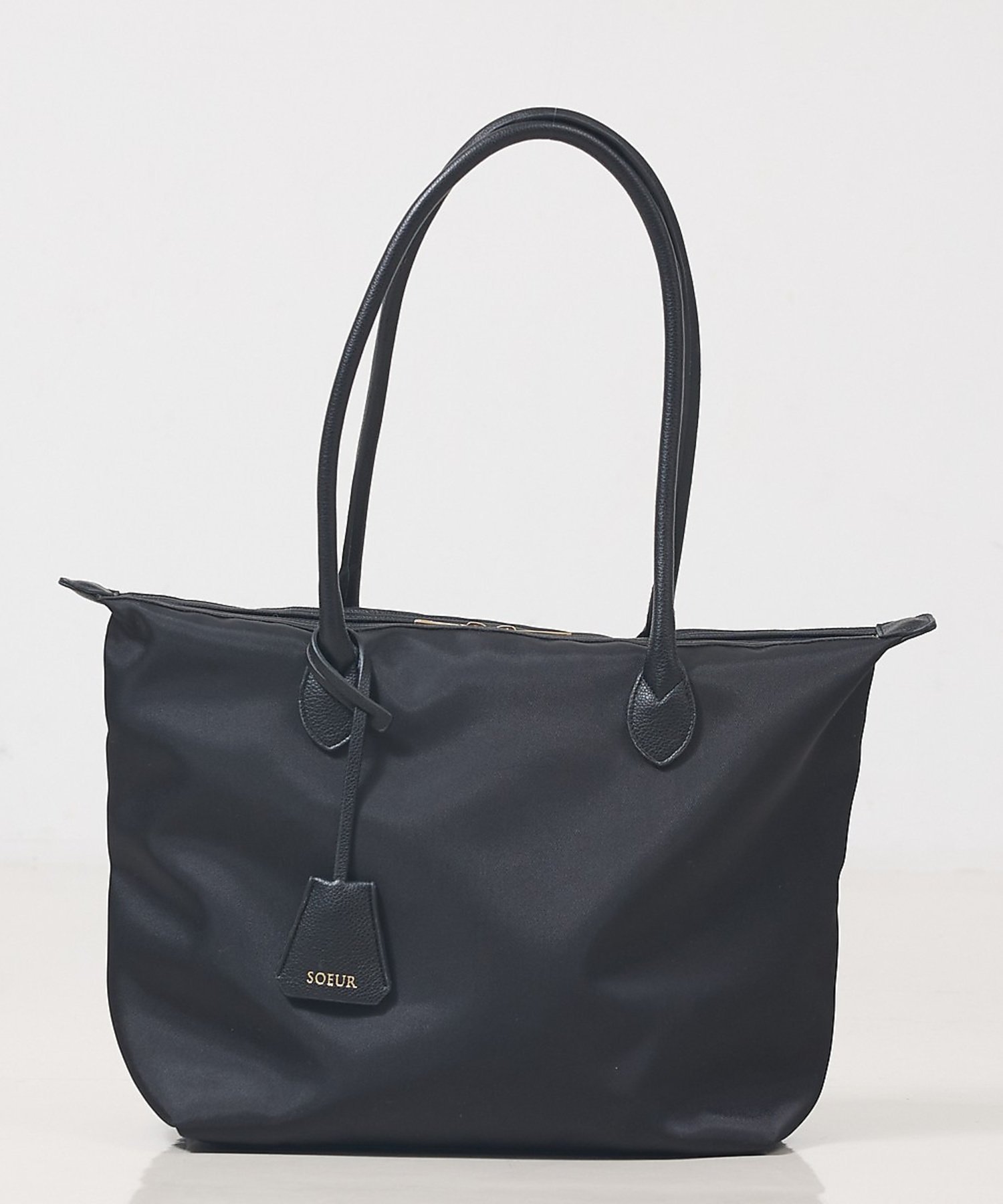 【SALE／30%OFF】LOWELL Things ●SOEUR/A4軽量ナイロントート/キャリーオン ロウェル シングス バッグ トートバッグ グレー ブラック イエロー ネイビー【送料無料】