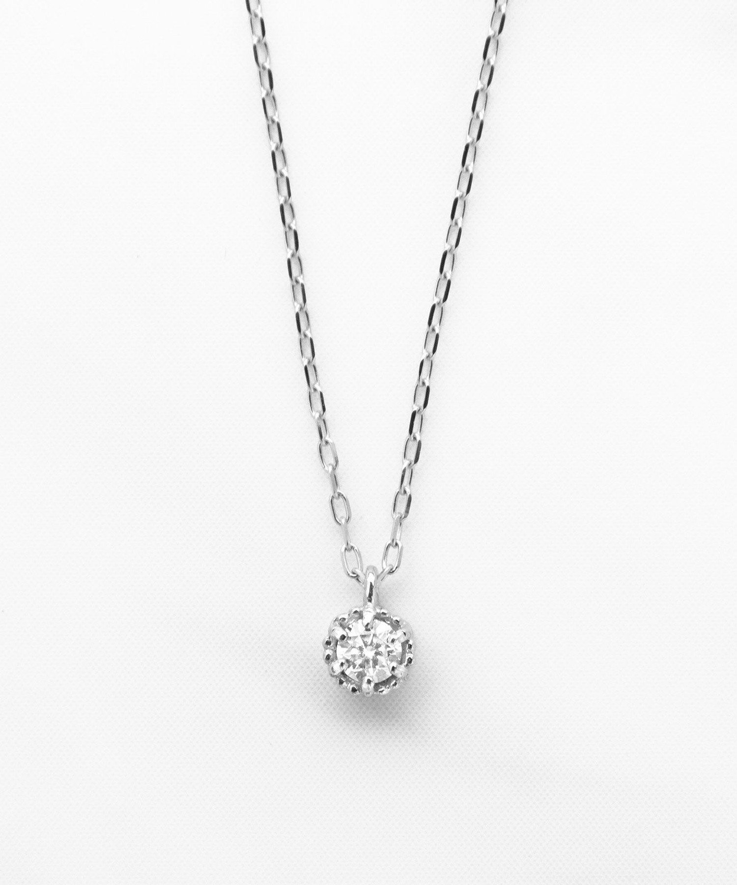 TOCCA yWEBzFLORA PLATINUM DIAMOND NECKLACE v`i _Ch lbNX gbJ ANZT[Erv lbNXyz