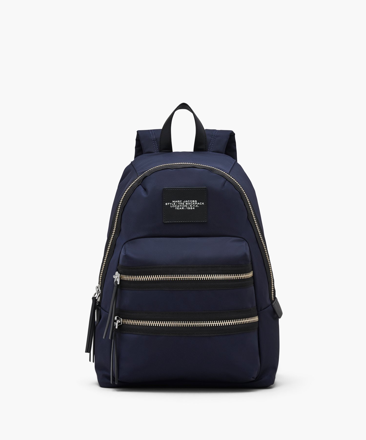 マーク ジェイコブスリュック（レディース） MARC JACOBS 【公式】THE BIKER NYLON MEDIUM BACKPACK/ザ バイカー ナイロン ミディアム バックパック マーク ジェイコブス バッグ リュック・バックパック ブルー【送料無料】