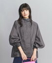 ユナイテッドアローズ 【SALE／15%OFF】BEAUTY&YOUTH UNITED ARROWS タフタ ドロースト フーディ-撥水加工- ビューティー＆ユース　ユナイテッドアローズ ジャケット・アウター その他のジャケット・アウター グレー ホワイト【送料無料】