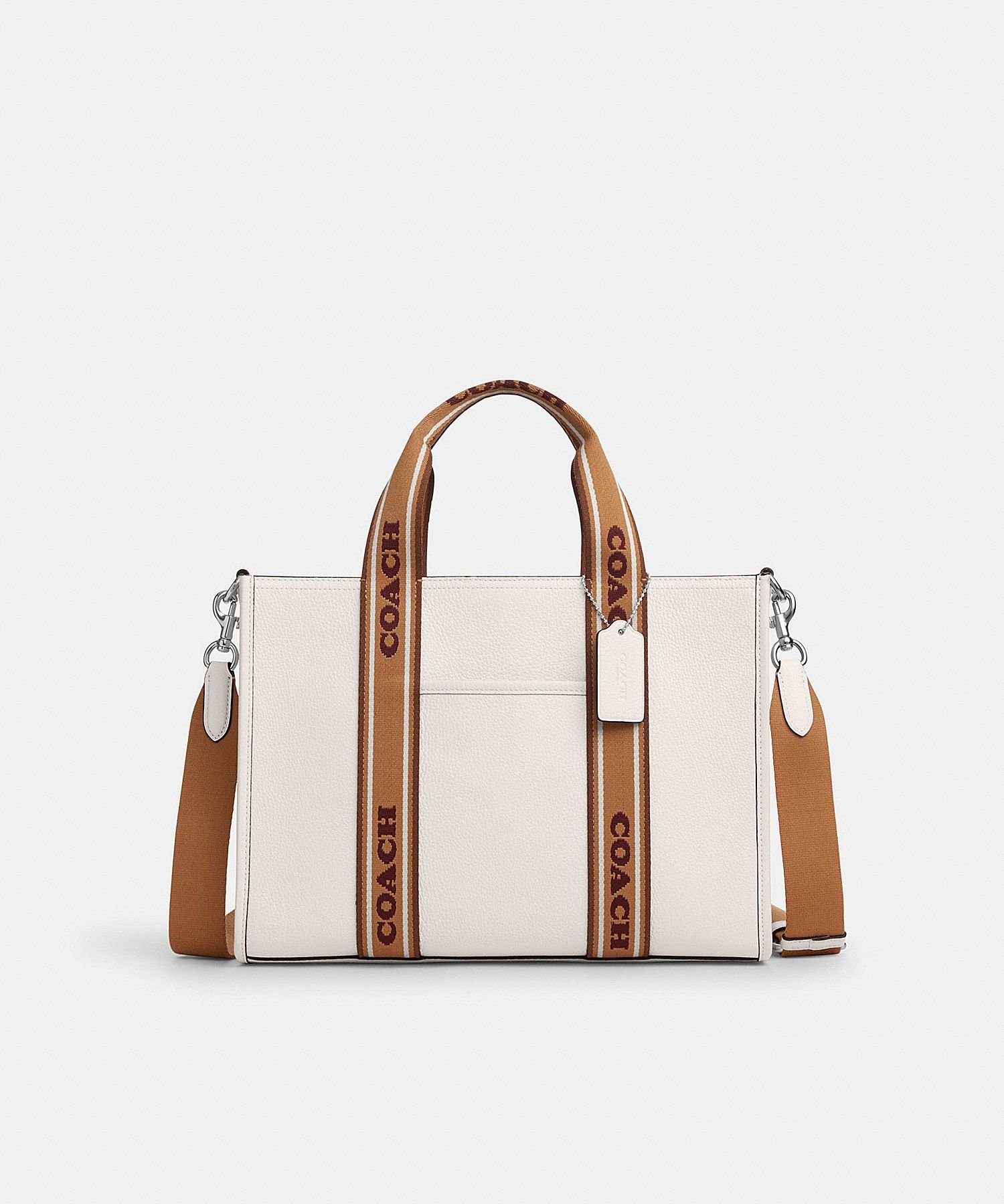 【SALE／60%OFF】COACH OUTLET 【公式】スミス トート コーチ　アウトレット バッグ トートバッグ ホワイト【送料無料】