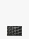 【SALE/75%OFF】MICHAEL KORS EMPIRE エンパイア シグネチャーロゴ スナップ ジップアラウンド ウォレット ミディアム マイケルコース マイケル・コース 財布・ポーチ・ケース 財布 ブラック【送料無料】