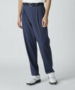 UNITED ARROWS GOLF メンズ ウールライク ワイド パンツ ユナイテッドアローズ スポーツ・アウトドア用品 ゴルフグッズ ネイビー グレー【送料...