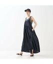 collex インド綿 キャミワンピース【予約】 コレックス ワンピース・ドレス シャツワンピース ブラック ブルー【送料無料】