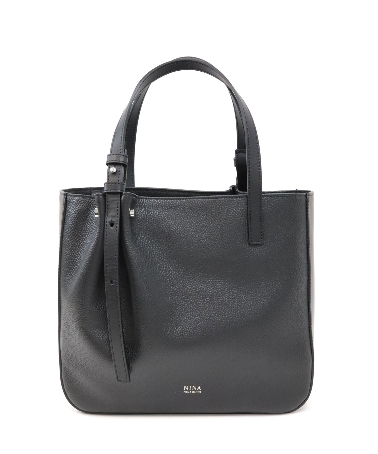 NINA NINA RICCI エッサンス ハンドバッグ マルショウ エンドウ バッグ ハンドバッグ ブルー ブラック【送料無料】