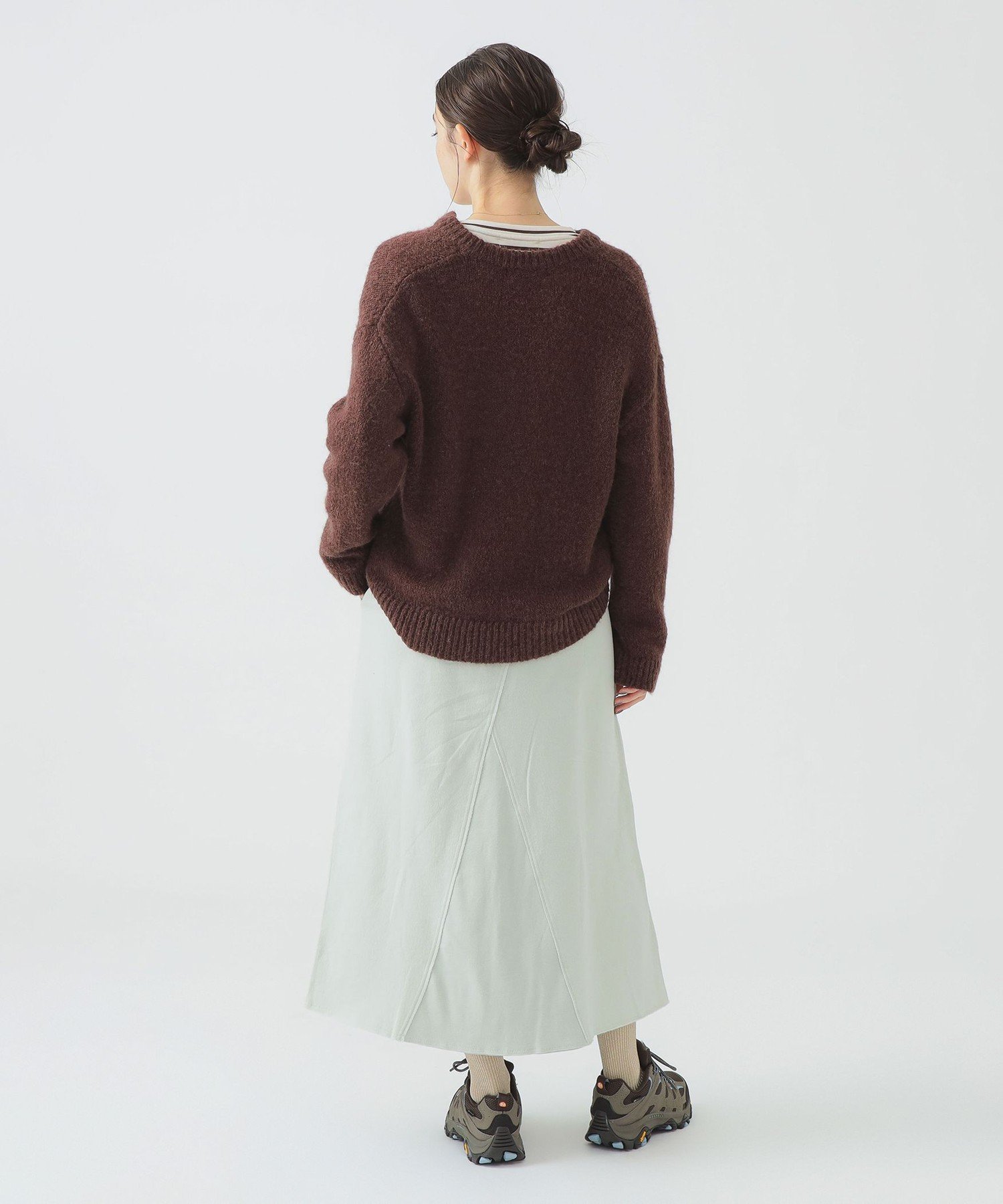 【SALE／40%OFF】B:MING by BEAMS 【12/4新規値下げ】RUSSELL ATHLETIC / スウェット マキシ スカート 25AW 秋冬 ロングシーズン 楽ちん ビーミング ライフストア バイ ビームス スカート ロング・マキシスカート グレー【送料無料】