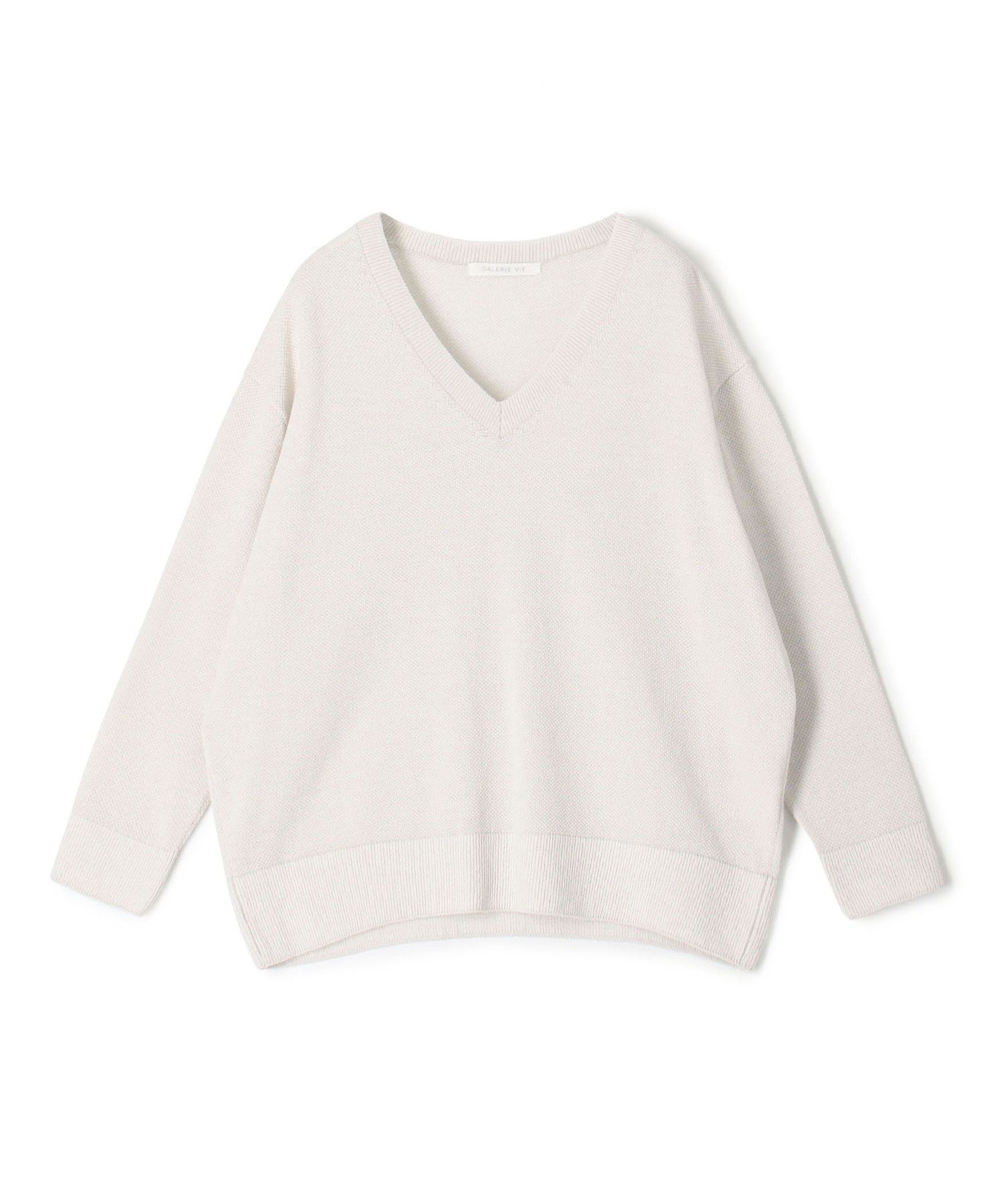 GALERIE VIE ドライカノコ Vネックプルオーバー トゥモローランド トップス ニット 