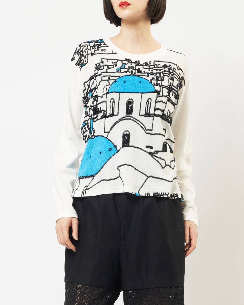 gomme バックドレープT ゴム トップス カットソー・Tシャツ ブラック グレー ホワイト【送料無料】