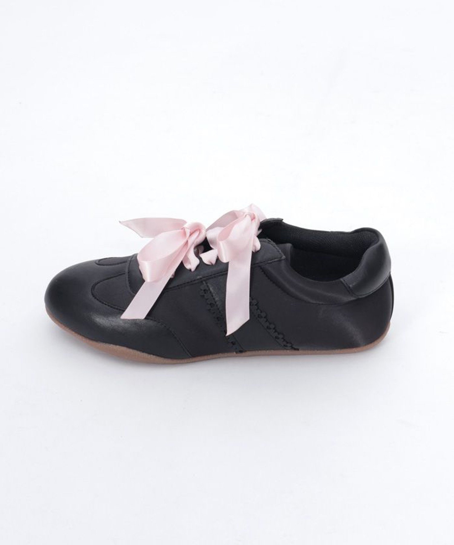 【SALE／50%OFF】axes femme POETIQUE ダブルリボンサテンスニーカー アクシーズファム シューズ・靴 パンプス ピンク