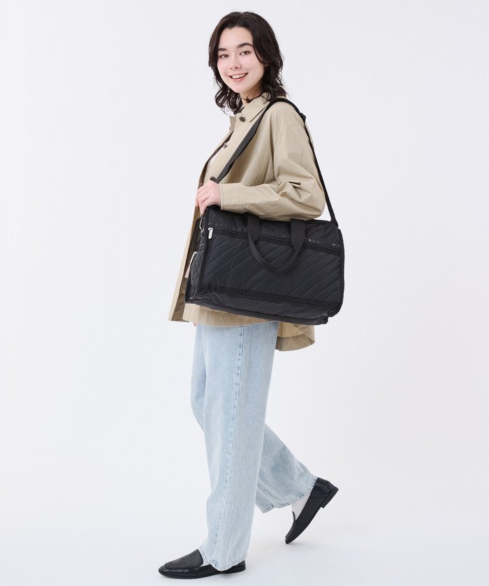 LeSportsac 【公式】レスポートサック ボストンバッグ 4318HF45 LeSportsac レスポートサック バッグ ボストンバッグ ブラック【送料無料】
