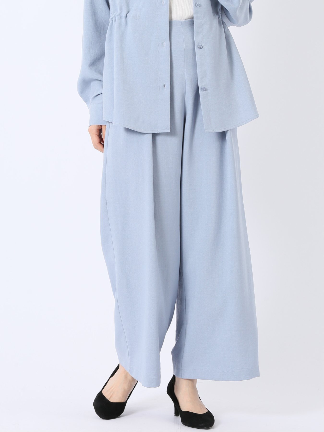 【SALE／10%OFF】m.f.editorial タンブラーオックス マリンパンツ(セットアップ可能) タカキュー パンツ その他のパンツ グレー ベージュ ブルー【送料無料】
