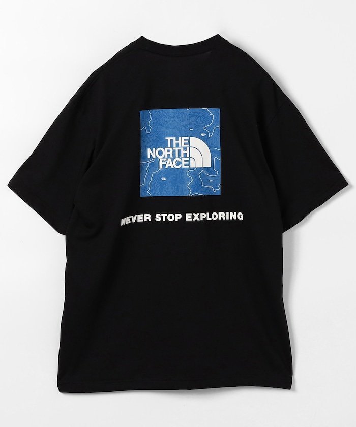 ショートスリーブバックスクエアトラバースロゴティー(メンズ) フリークスストア トップス カットソー・Tシャツ ホワイト ブラック