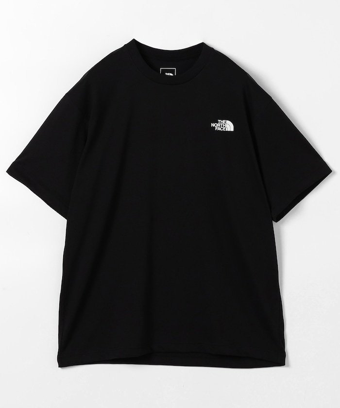 ショートスリーブバックスクエアトラバースロゴティー(メンズ) フリークスストア トップス カットソー・Tシャツ ホワイト ブラック