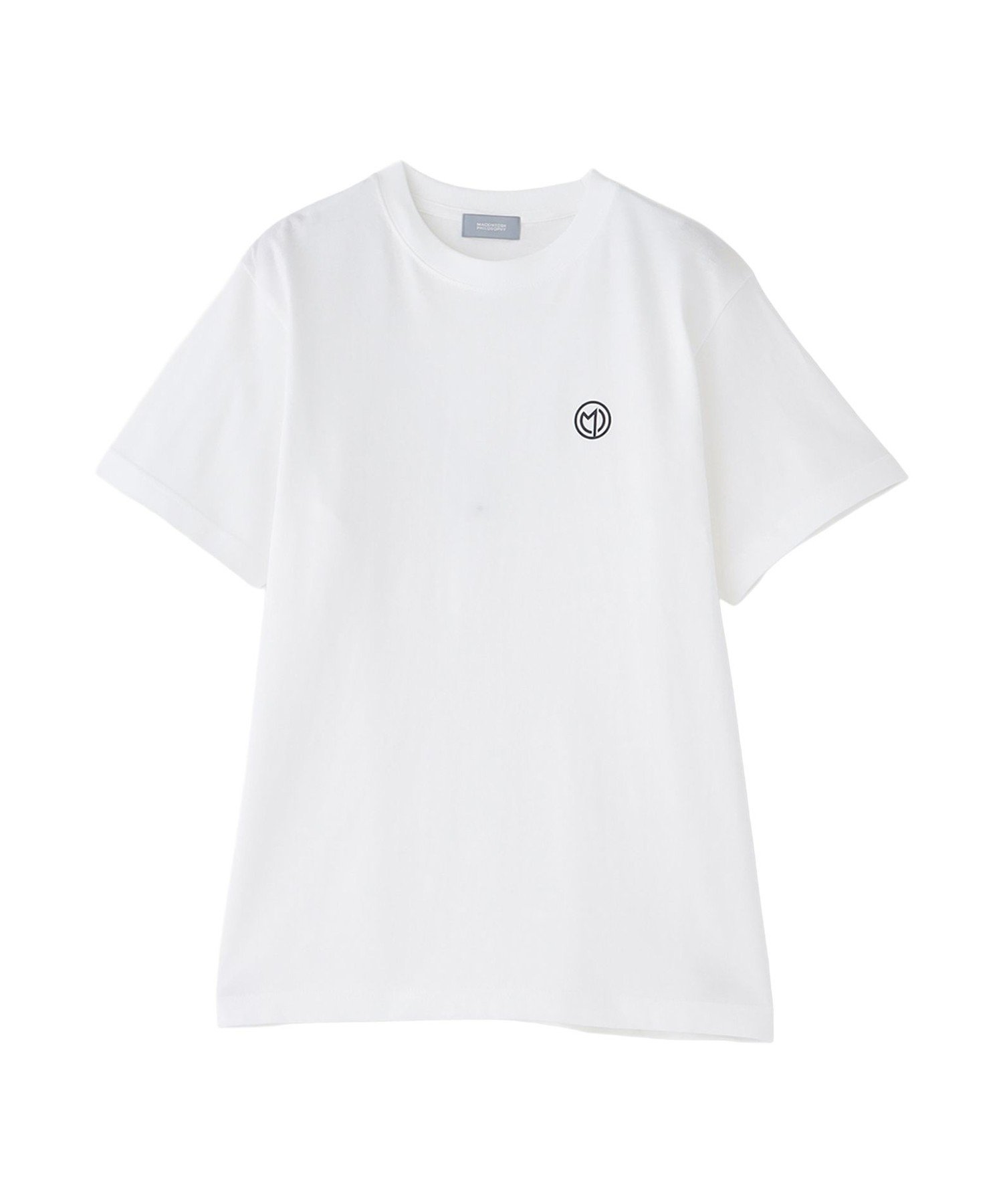 GREY LABEL MPハーフスリーブTシャツ マッキントッシュ フィロソフィー トップス カットソー・Tシャツ グレー ホワイト
