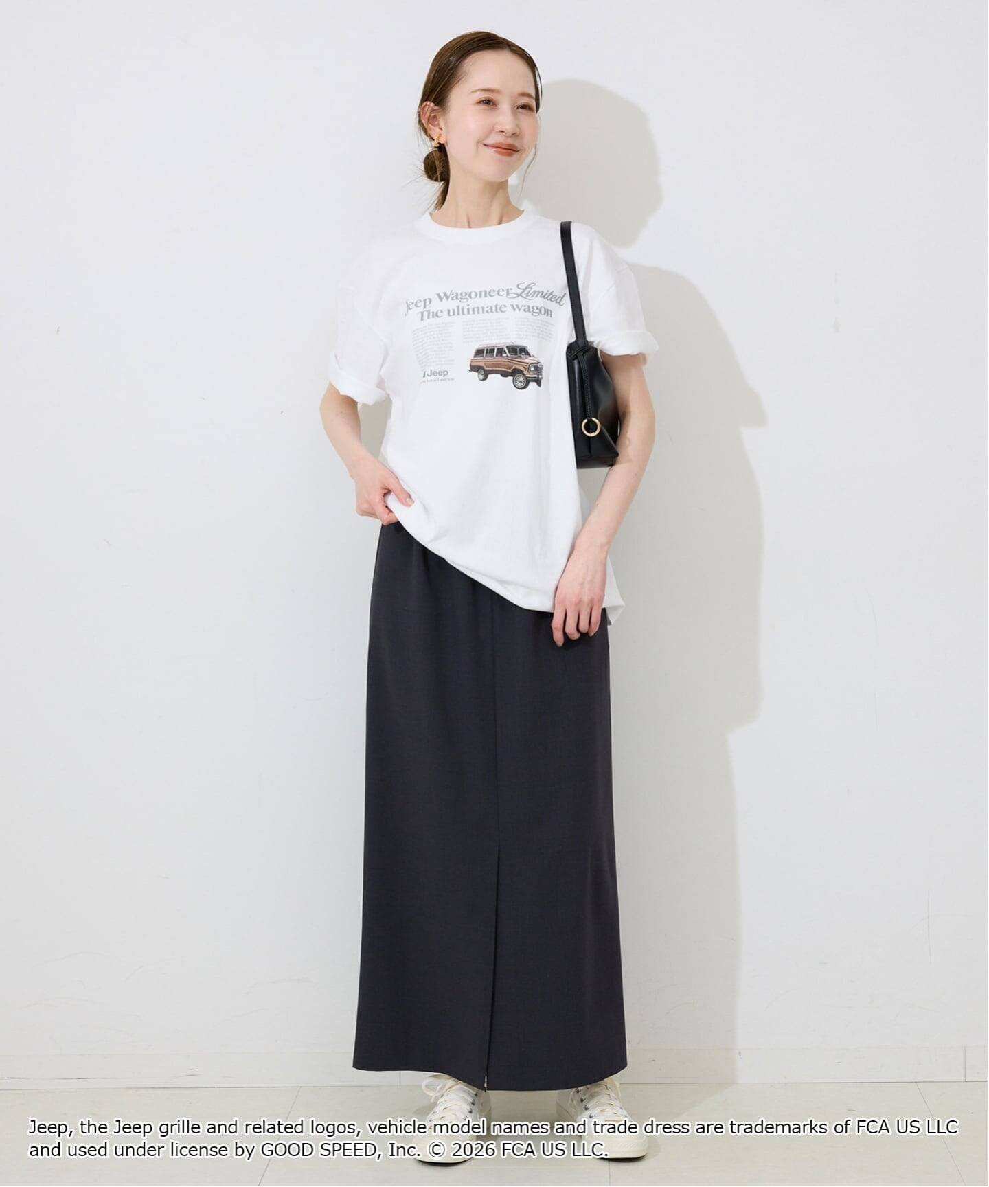 SLOBE IENA 《追加2》GOOD ROCK SPEED/グッドロックスピード SLOBE別注 ジープ TEE スローブ イエナ トップス カットソー・Tシャツ ホワイト ベージュ