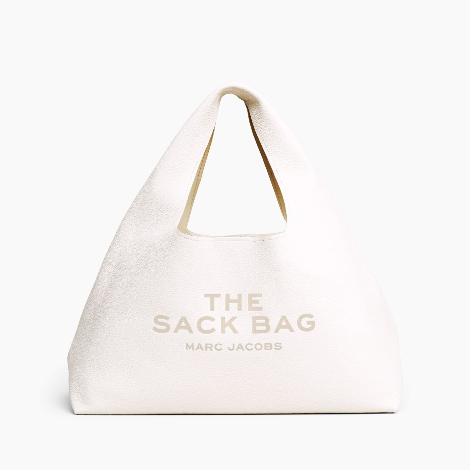 【SALE／30%OFF】MARC JACOBS 【公式】THE LEATHER SACK BAG XL/ザ レザー サック バッグ XL マーク ジェイコブス バッグ ショルダーバッグ ホワイト【送料無料】