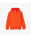 LACOSTE BOYSミニマルジップアップパーカ ラコステ トップス パーカー・フーディー ピンク ブラック ブルー グレー ネイビー レッド オレンジ【送料...