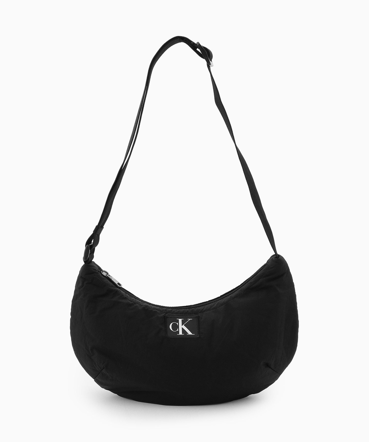 Calvin Klein Jeans Calvin Klein Jeans/【公式ショップ】 カルバンクライン ミドルクレセント クロスボディバッグ Calvin Klein Jeans Accessory DH3619 カルバン・クライン バッグ ボディバッグ・ウエストポーチ ブラック【送料無料】