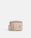 【SALE/62%OFF】COACH OUTLET 【公式】ジップ カード ケース・シグネチャー キャンバス コーチ アウトレット 財布・ポーチ・ケース 名刺入...