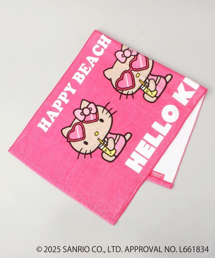 212 KITCHEN STORE 日焼けハローキティ フェイスタオル PK トゥーワントゥーキッチンストア 福袋・ギフ..