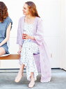 【SALE/30%OFF】gelato pique リトルフラワーロングパンツ/ルームウエア ジェラートピケ インナー/ナイトウェア【RBA_S】【RBA_E】【送料無料】