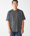SHIPS MEN Southwick Gate Label: メリノ ウール Tシャツ シップス トップス カットソー・Tシャツ グレー ブラウン ネイビー ブラック【送料無料】